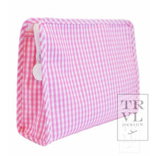 Load image into Gallery viewer, Roadie Large - Gingham Pink
