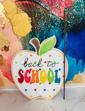 Load image into Gallery viewer, Round Top Back to School/ w detachable stick
