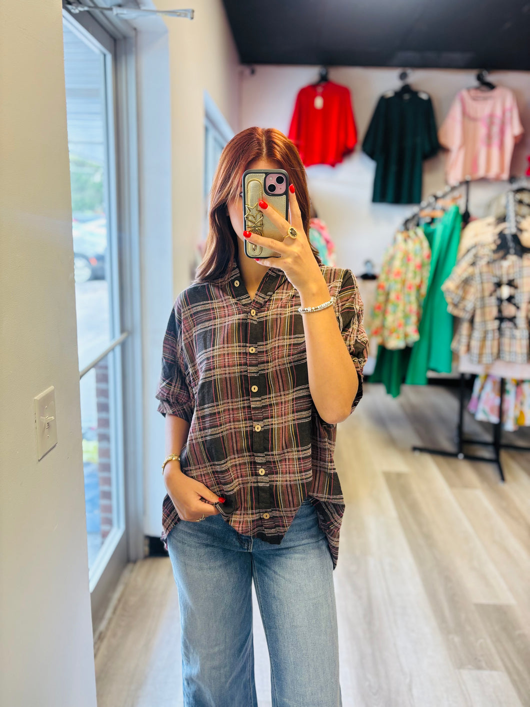 Short Sleeve Flannel