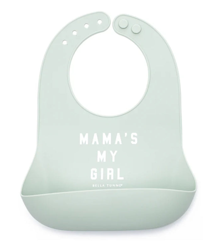 Mamas my girl bib