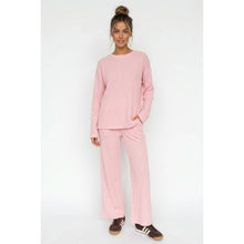 Load image into Gallery viewer, TF26-0273P - Brushed stripe pants: SAGE/GREEN / S-M-L(3-2-1)
