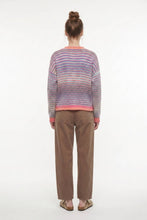 Load image into Gallery viewer, TF26-0715 - Multi color button up cardigan: MOCHA MIX / S-M-L(3-2-1)
