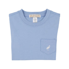 Load image into Gallery viewer, Barbados Blue With Worth Avenue White Stork Carter Crewneck
