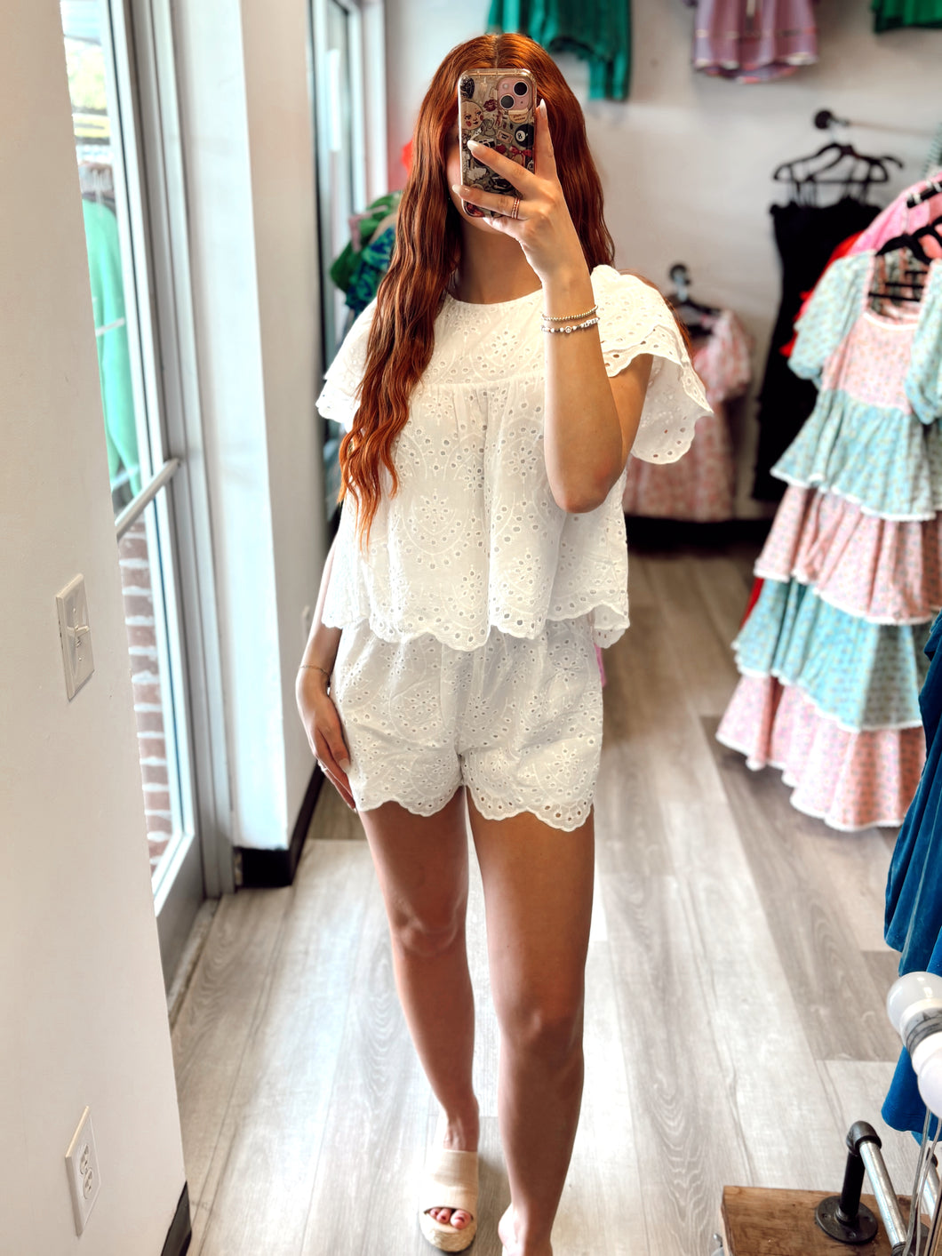 White 2 piece set