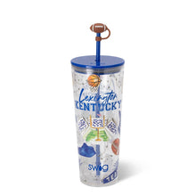 Load image into Gallery viewer, Tailgates in Lexington Plastic Tumbler (24oz)
