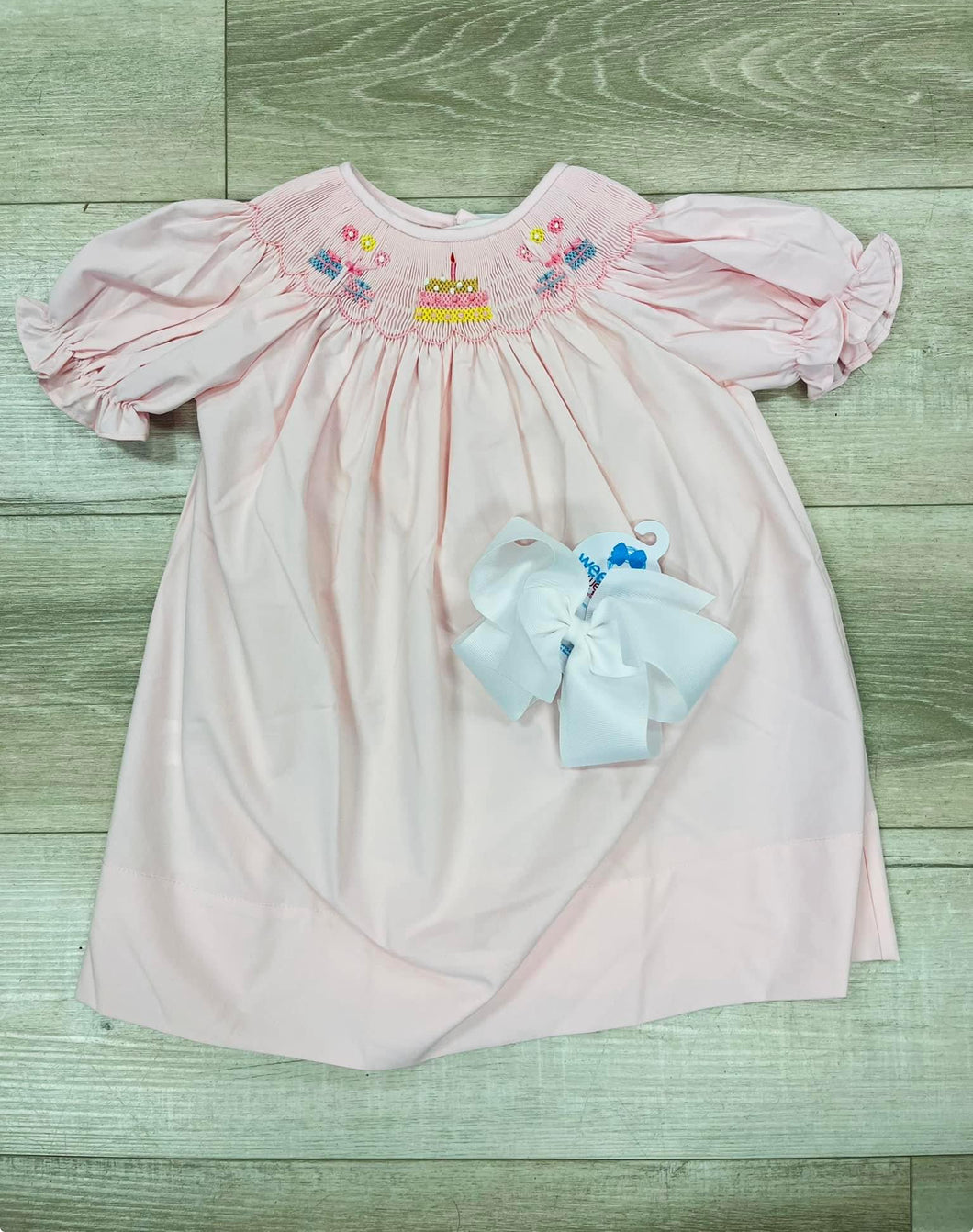 Smocked Birthday Dress