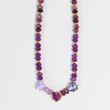 Load image into Gallery viewer, All Hearts Necklace: Pink
