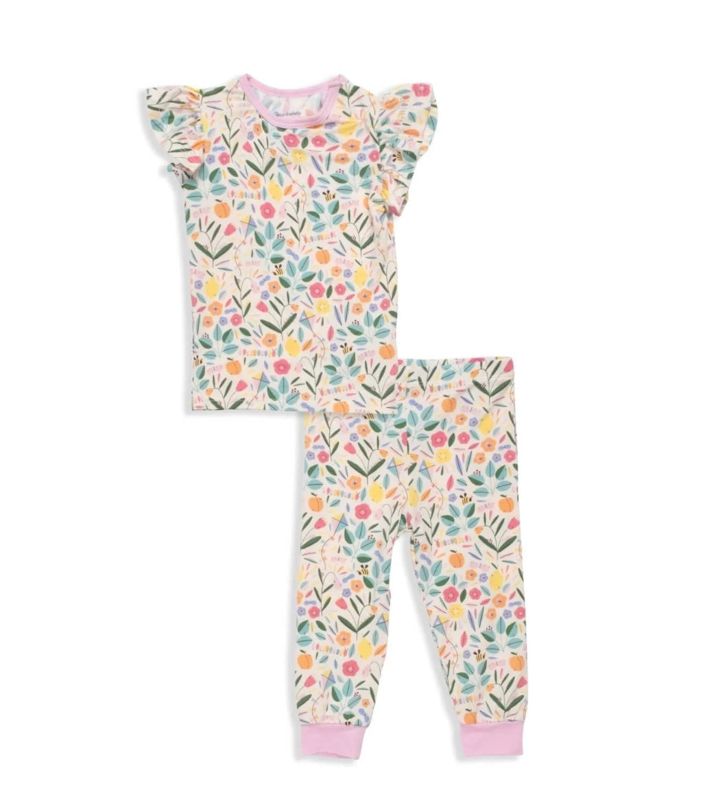 life's peachy modal magnetic no drama toddler pajama short sleeve set