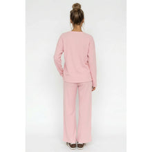 Load image into Gallery viewer, TF26-0273P - Brushed stripe pants: SAGE/GREEN / S-M-L(3-2-1)
