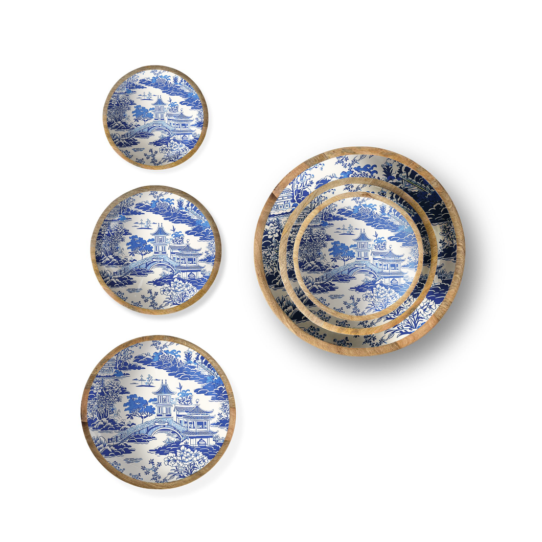 Blue Chino Bowls (S-8