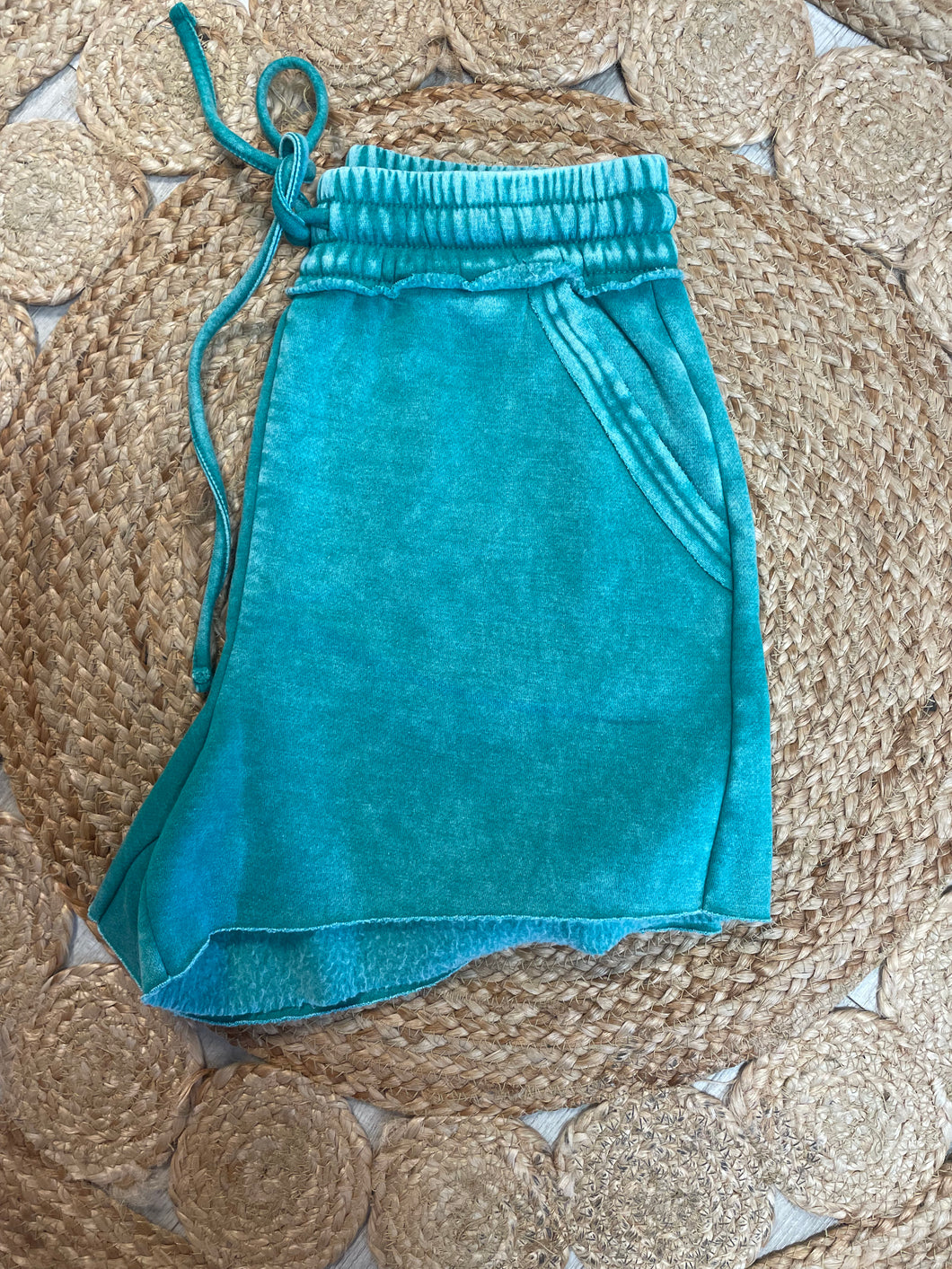 Green Lounge Shorts