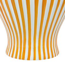 Load image into Gallery viewer, Candy Cane Striped Ceramic Vase 18" [New Colors 2026]: Black
