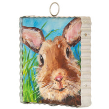 Load image into Gallery viewer, Round Top Mini Art Bunny Close-Up
