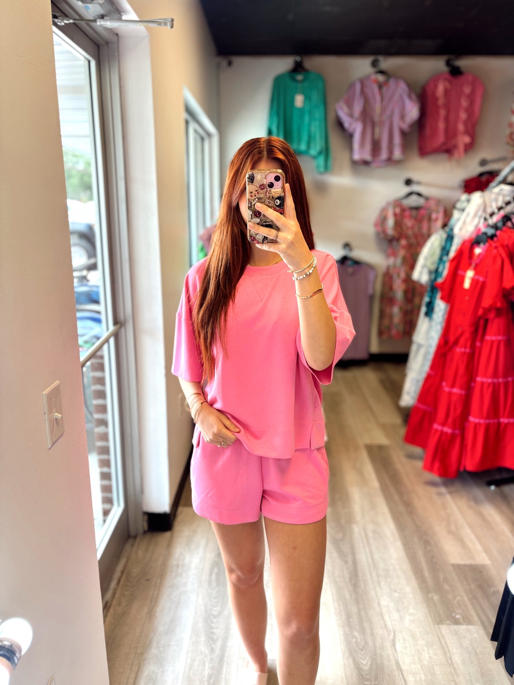 Bubblegum Shorts Set