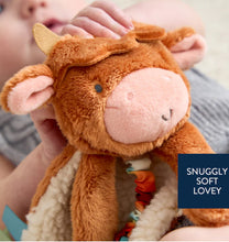 Load image into Gallery viewer, Highland Cow Itzy Friends Lovey™ Plush
