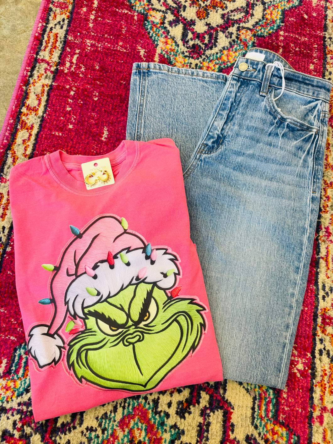 Pink Green man