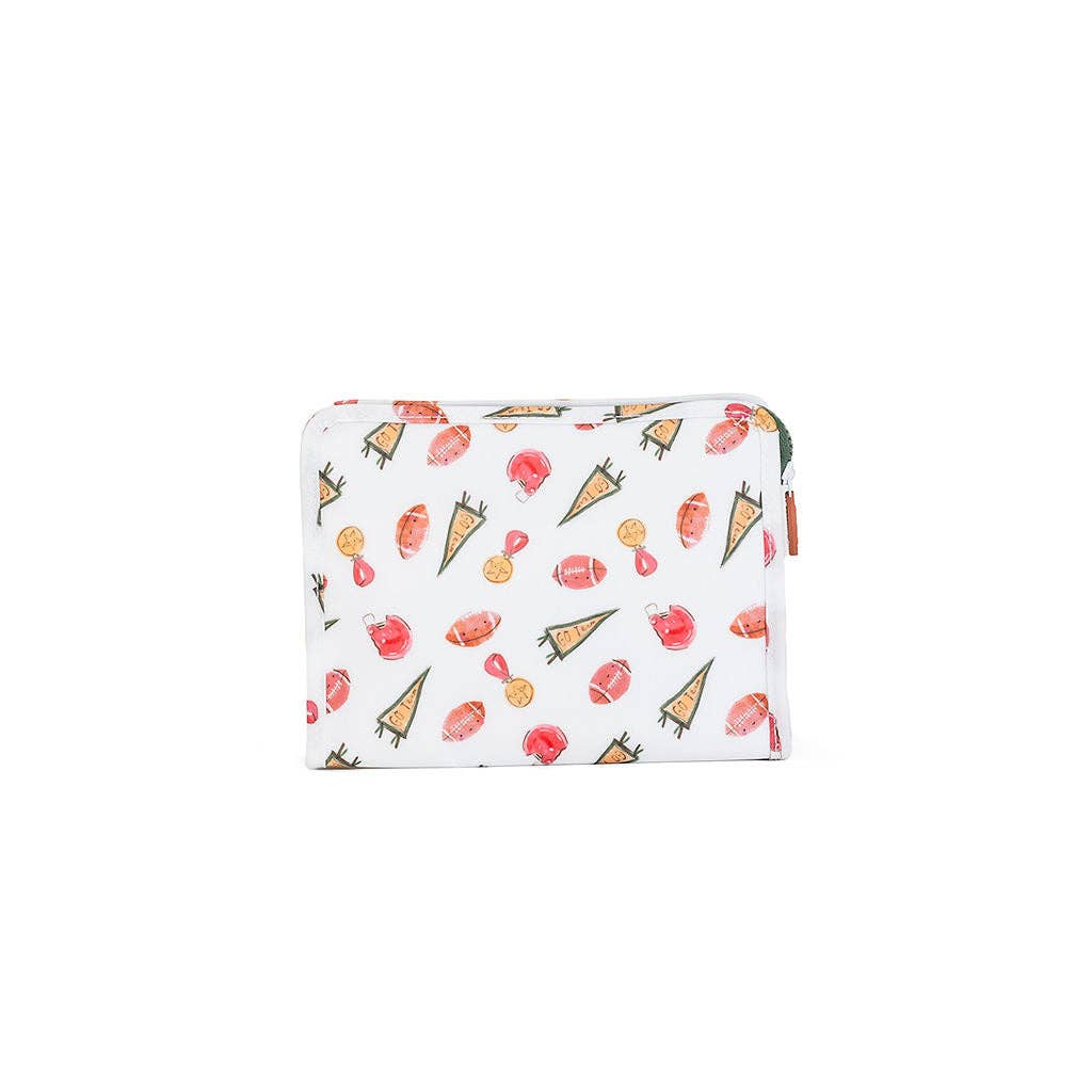 ROADIE MEDIUM Zip Pouch - TOUCHDOWN