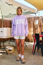 Load image into Gallery viewer, 'JESUS' Embroidered Mock Neck Sweatshirt
