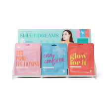 Load image into Gallery viewer, Lemon Lavender Sheet Dreams Face Masks Assortment
