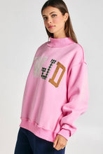 Load image into Gallery viewer, IT2594E-WWJD1 | WWJD Embroidered Mock-neck Sweatshirt
: ASH GREY / S/M-L/XL (3-3)
