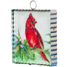 Load image into Gallery viewer, Round Top Mini Art Spring Cardinal
