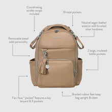 Load image into Gallery viewer, Chai Latte Boss Diaper Bag
