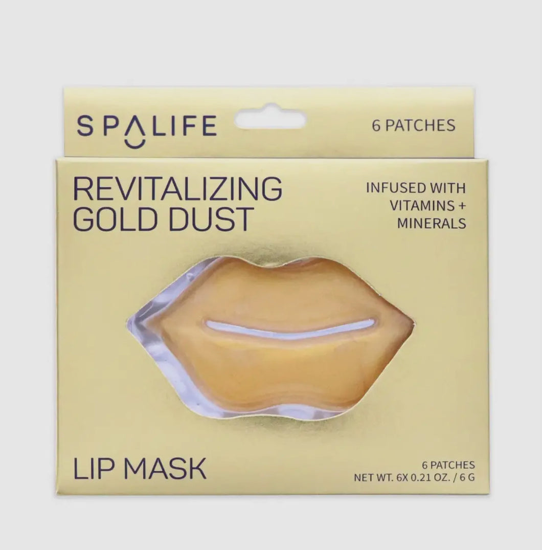 Revitalizing Gold Dust Lip Mask - 6 Lip Jellies