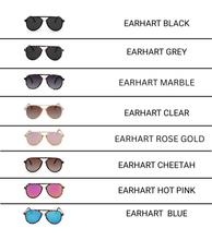 Load image into Gallery viewer, Earhart - Women’s Aviator Sunglasses–Polarized Everyday Chic: Marble
