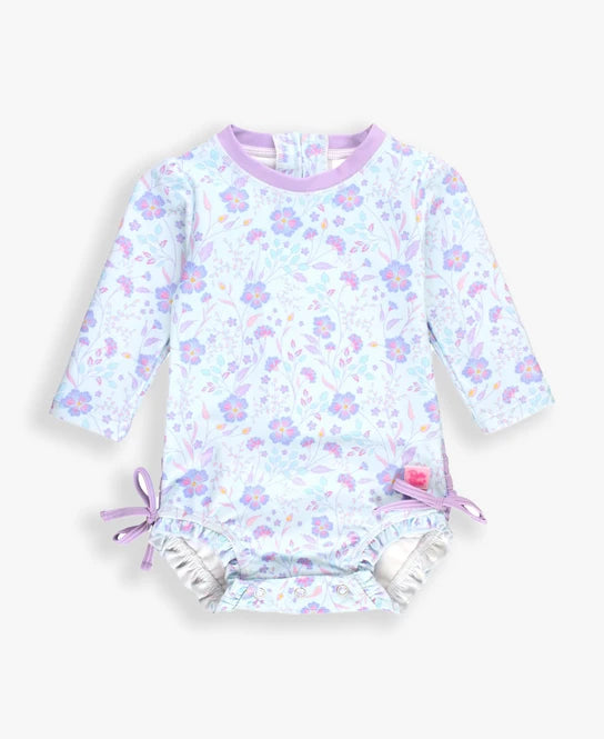 Fairytale Garden Long Sleeve Rash Guard