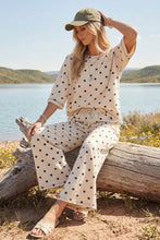 Load image into Gallery viewer, (Original Design) Heavy Scuba Polka Dot Short Sleeve Set: RED/WHITE / M
