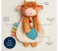 Load image into Gallery viewer, Highland Cow Itzy Friends Lovey™ Plush
