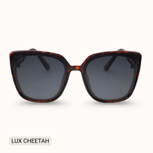 Load image into Gallery viewer, Lux - Women's Polarized Oversized Cat Eye Sunglasses: Pink
