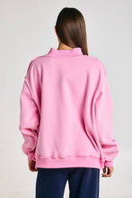 Load image into Gallery viewer, IT2594E-WWJD1 | WWJD Embroidered Mock-neck Sweatshirt
: ASH GREY / S/M-L/XL (3-3)
