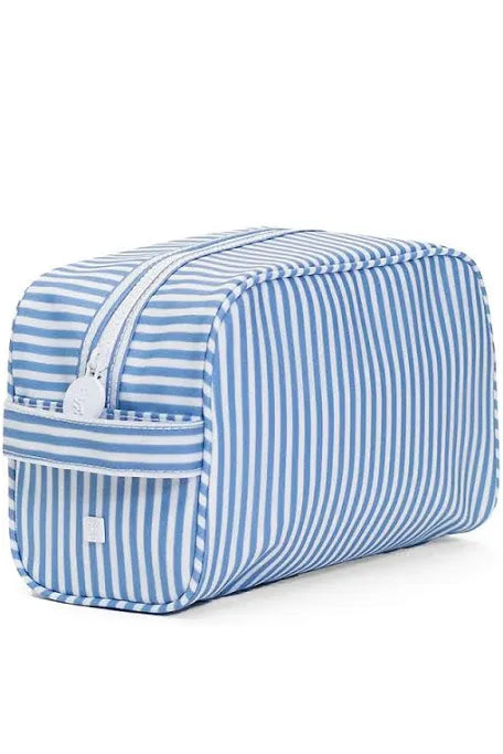 Blue stripe travel bag
