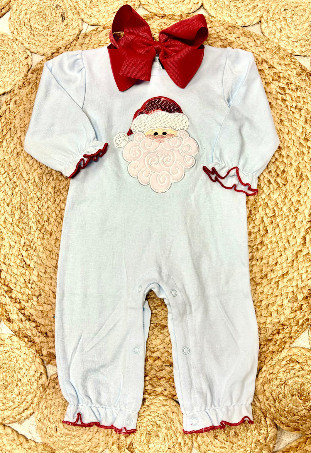 Santa Sequin Onesie