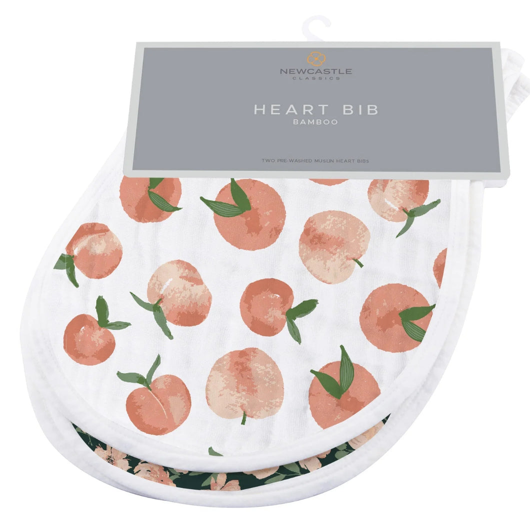 Heart bib bamboo