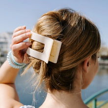 Load image into Gallery viewer, Flat Rectangle Hair Clip | Large | Soft Surf
