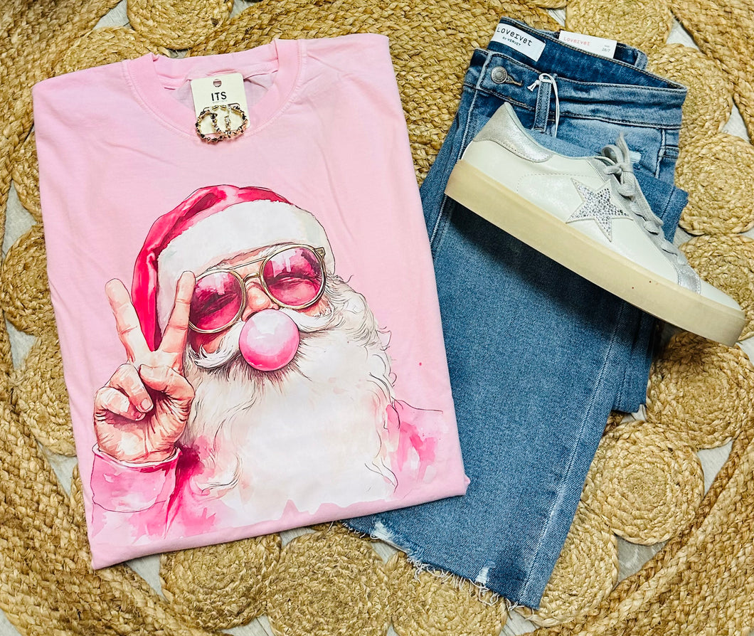 Cool santa bubblegum tee