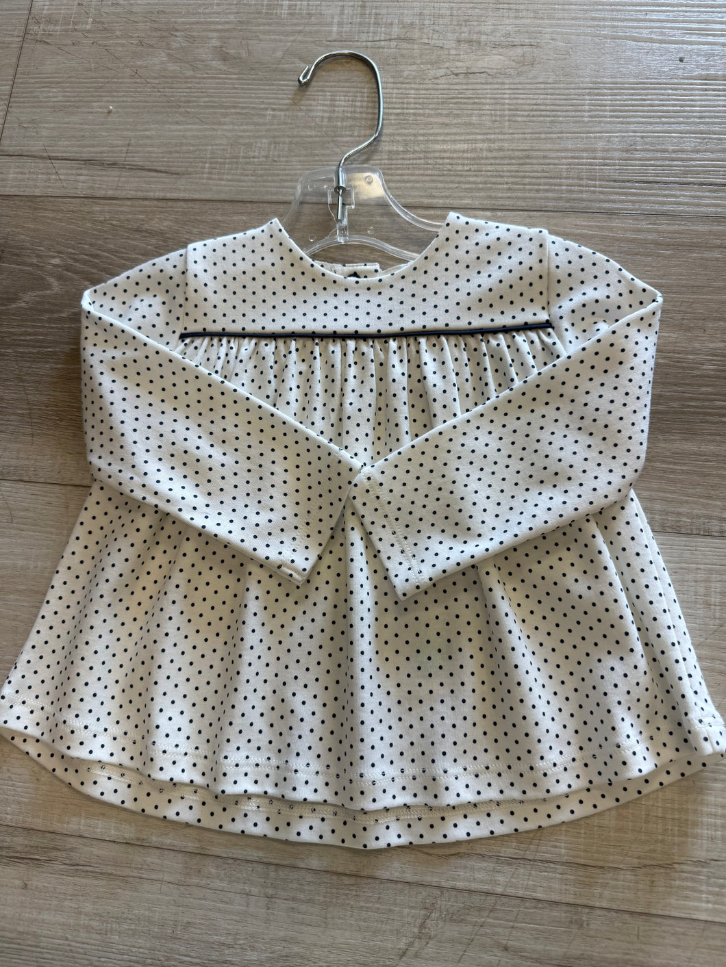 Girls polka dot top