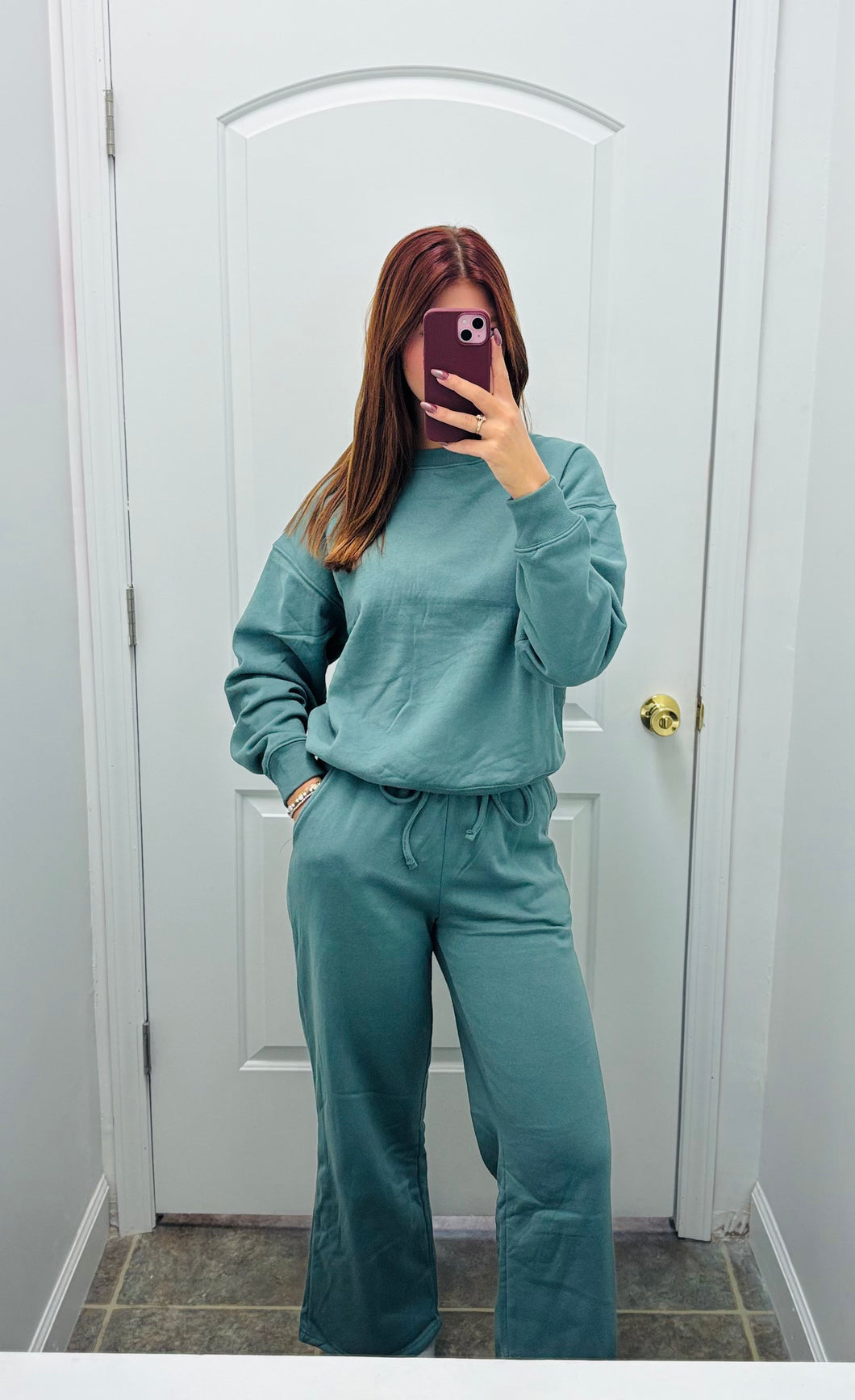 Muted Green Cozy Set