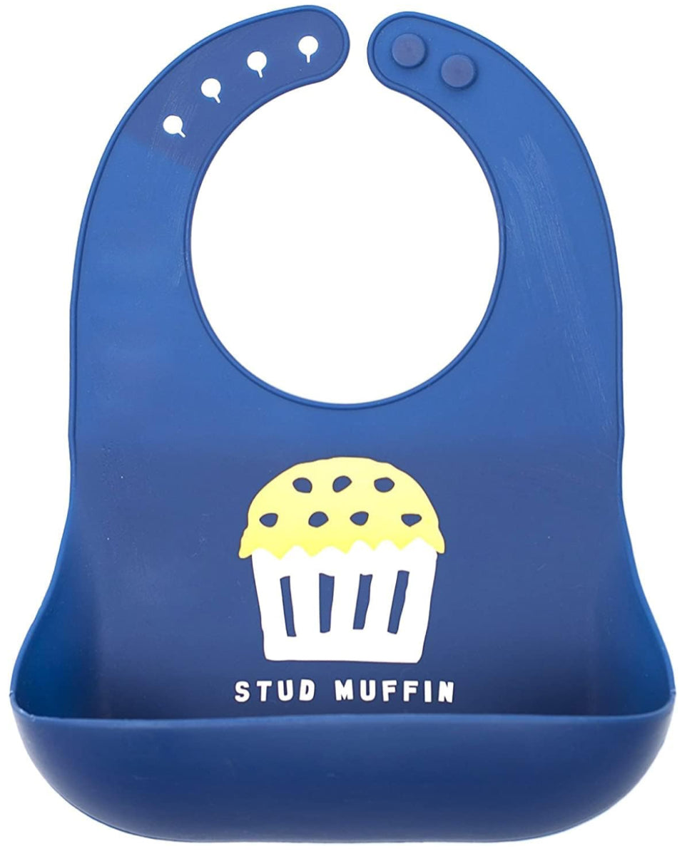 Stud muffin bib