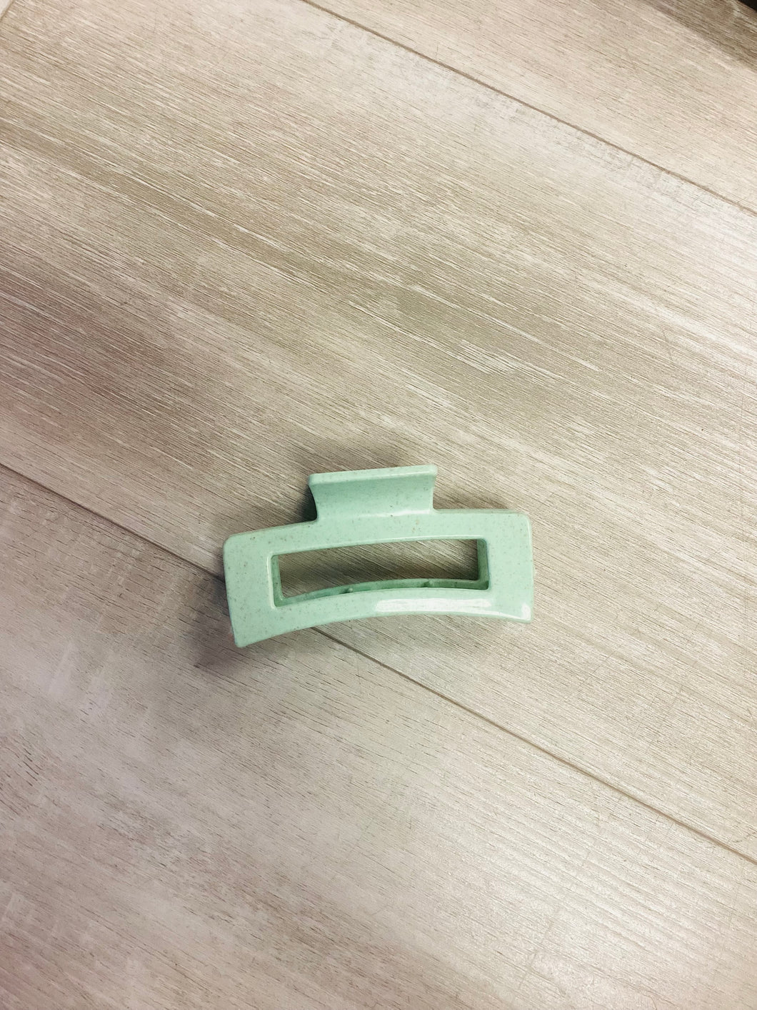 Mint claw clip