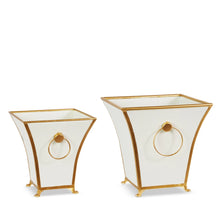 Load image into Gallery viewer, 12.25” Metal Containers-Set of 2
