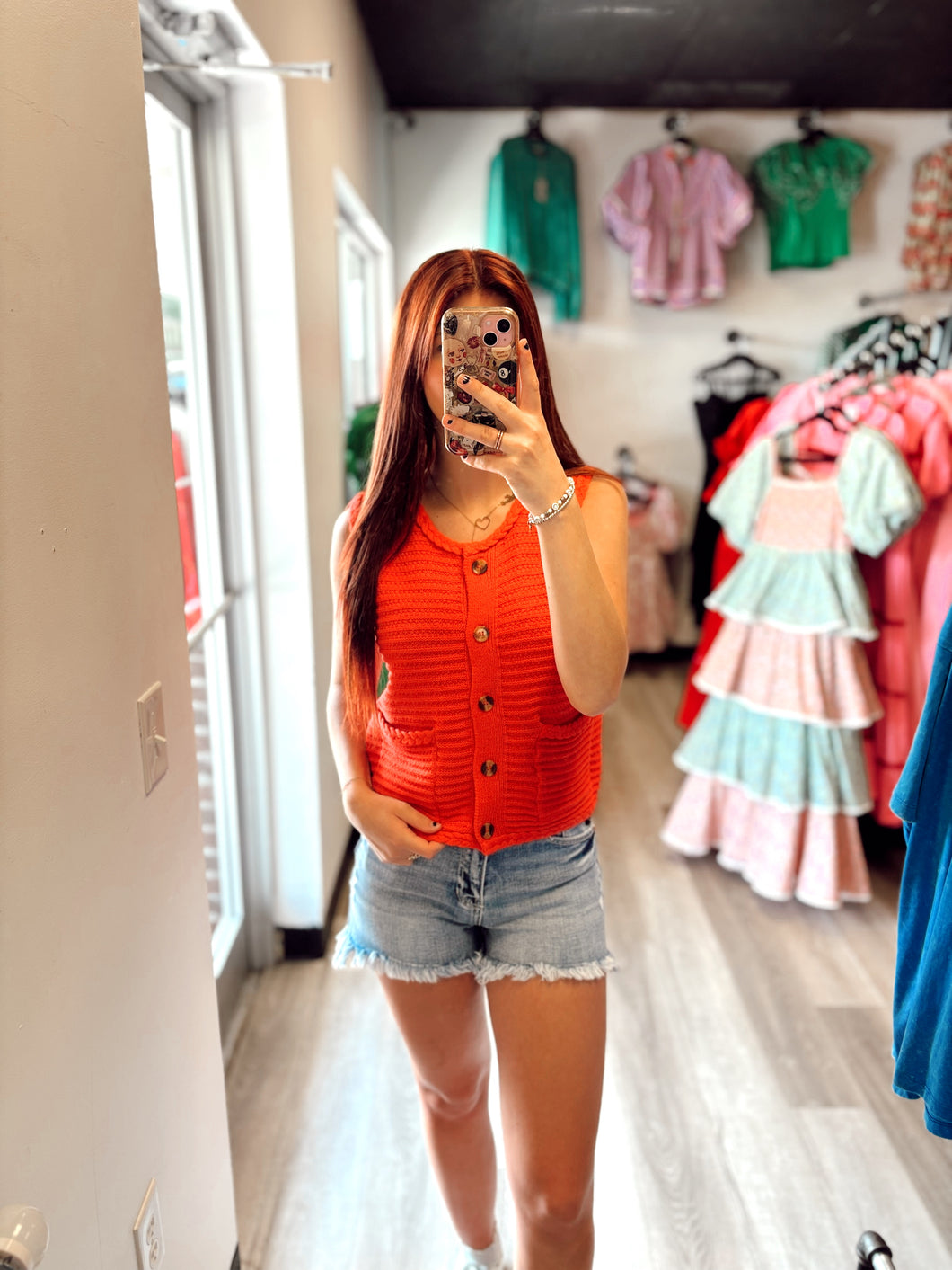 Tomato Knit Sweater Vest