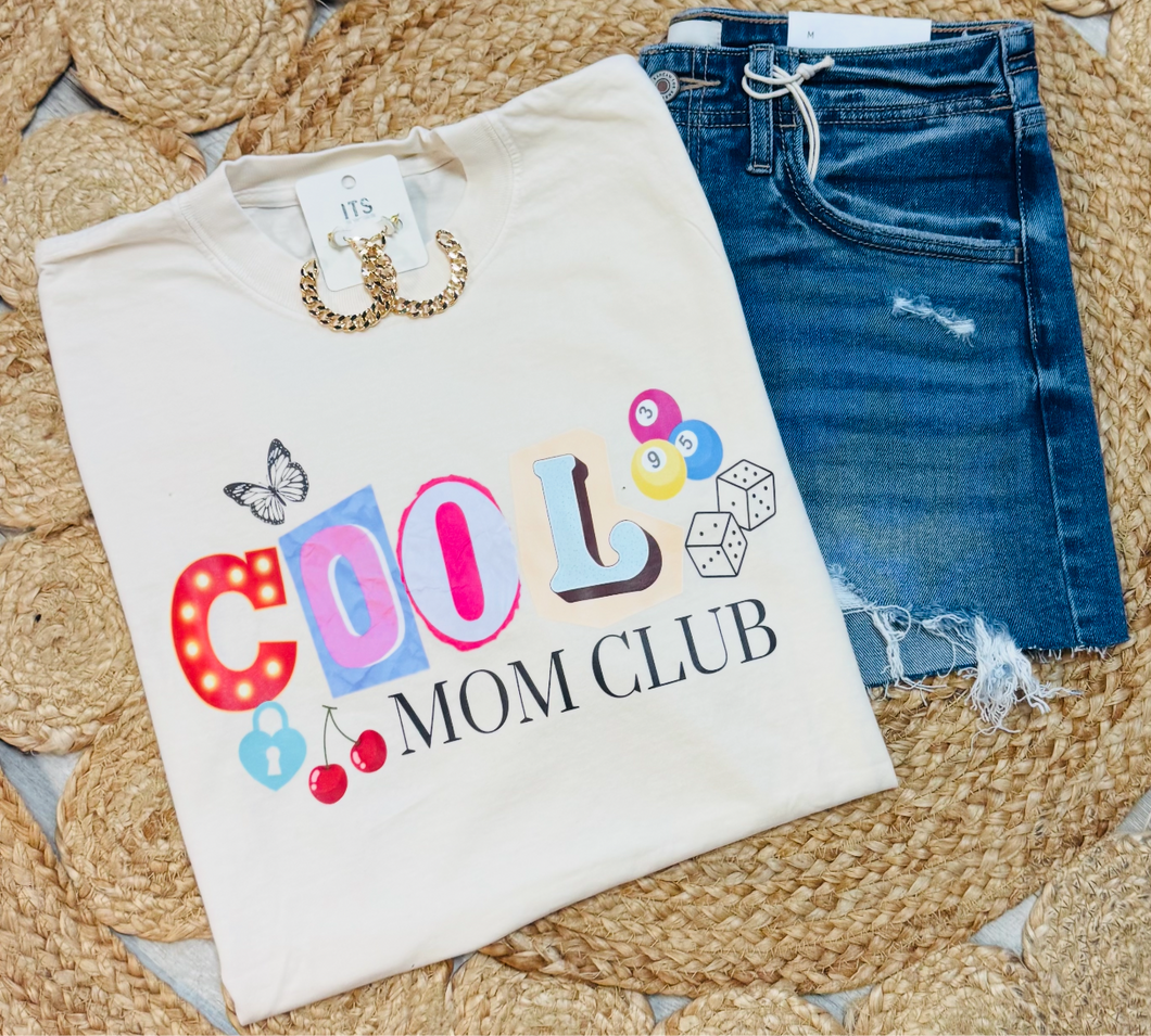 Cool moms club tee