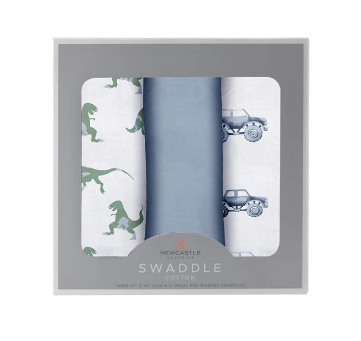 Rough Terrain Swaddle 3 Pack