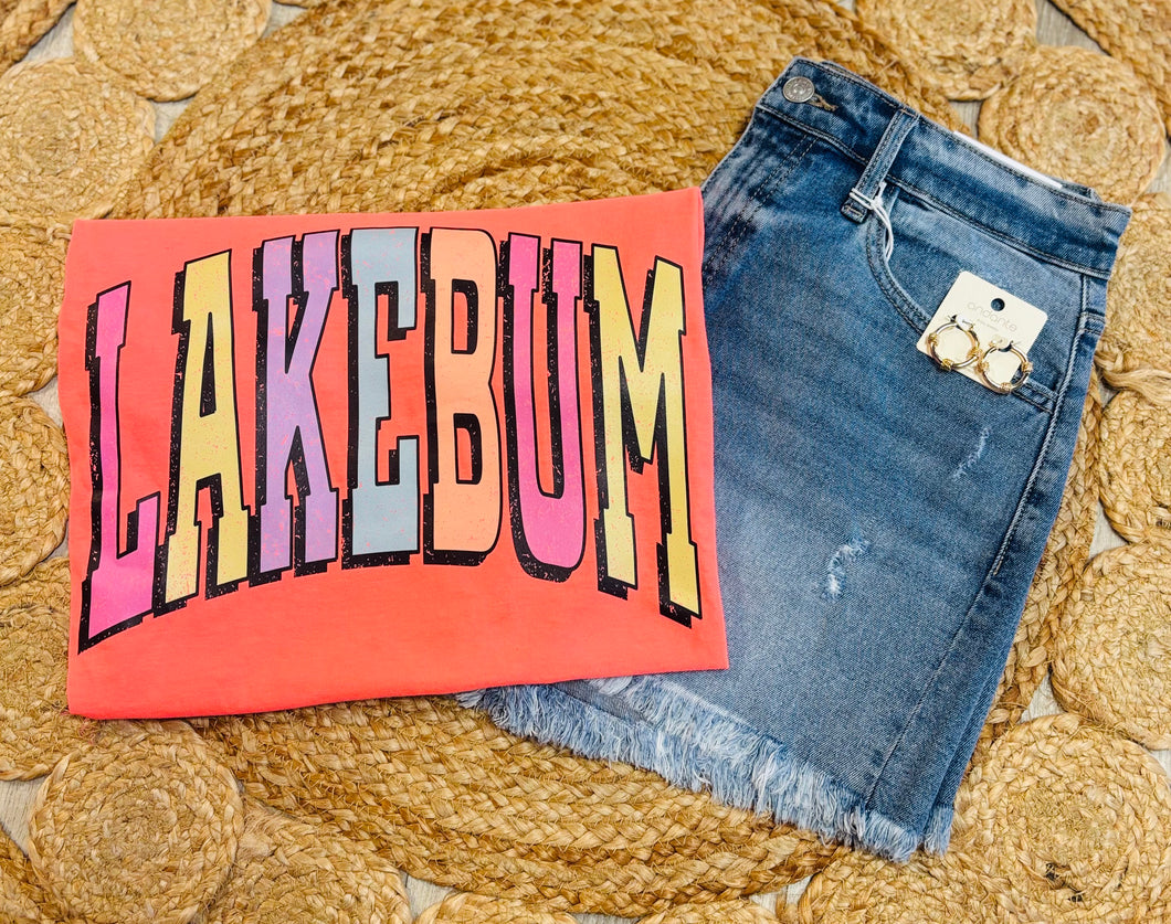 Neon Lake bum Tee