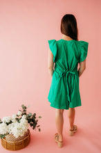 Load image into Gallery viewer, Emerald Green Short Dress
