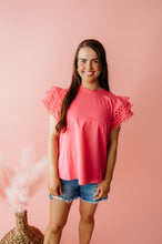 Load image into Gallery viewer, Pink Short Sleeve Top
