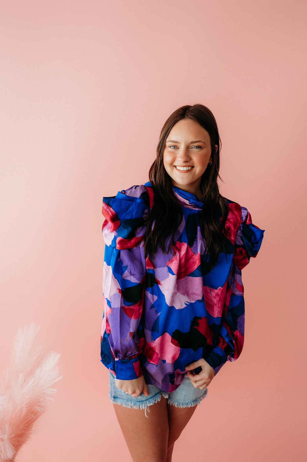 colorful blouse